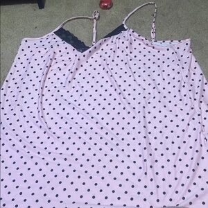 Pink Polka Dot Nightgown